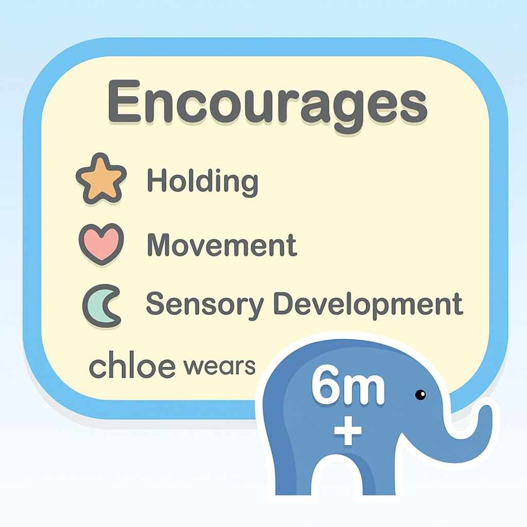 Peek-a-boo Talking Elephant by Chloe Wearsâ˘